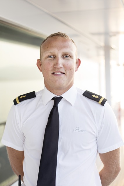 Rickard in yacht uniform